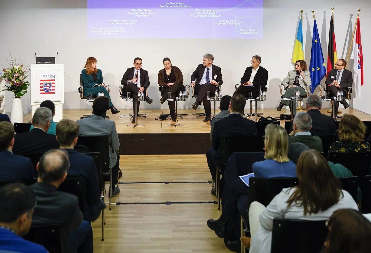 International cybersecurity panel discussion with Paresh Rathod among the speakers